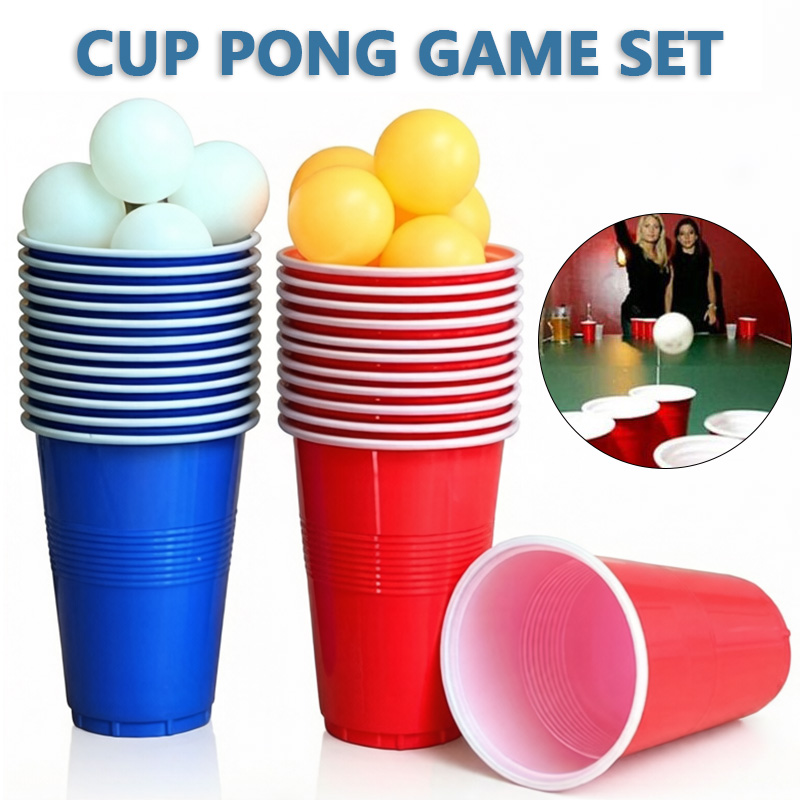 Ping Pong Ball Set - Set da Beer Pong e Bicchieri