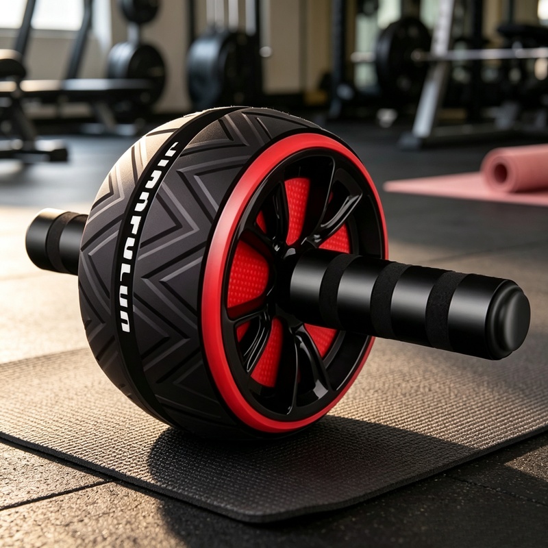Sports Equipment Suppliers - Ruota per Addominali Antiscivolo, Attrezzo Fitness