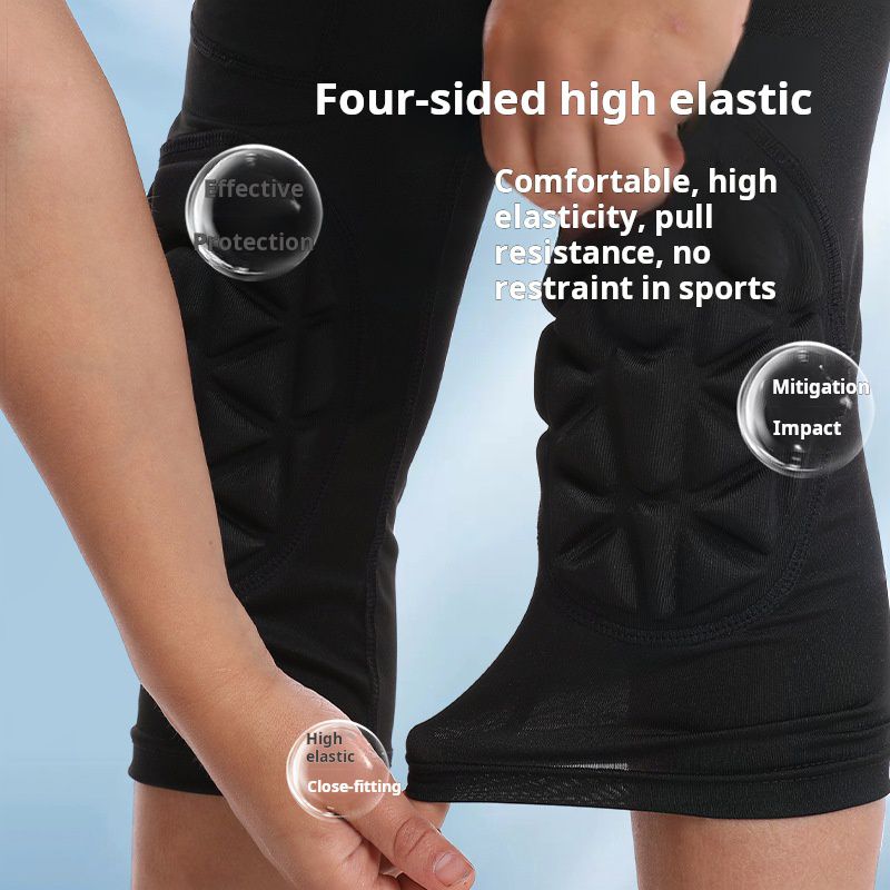 Volleyball Knee Pad - Pantaloni capri per ragazzi con ginocchiere
