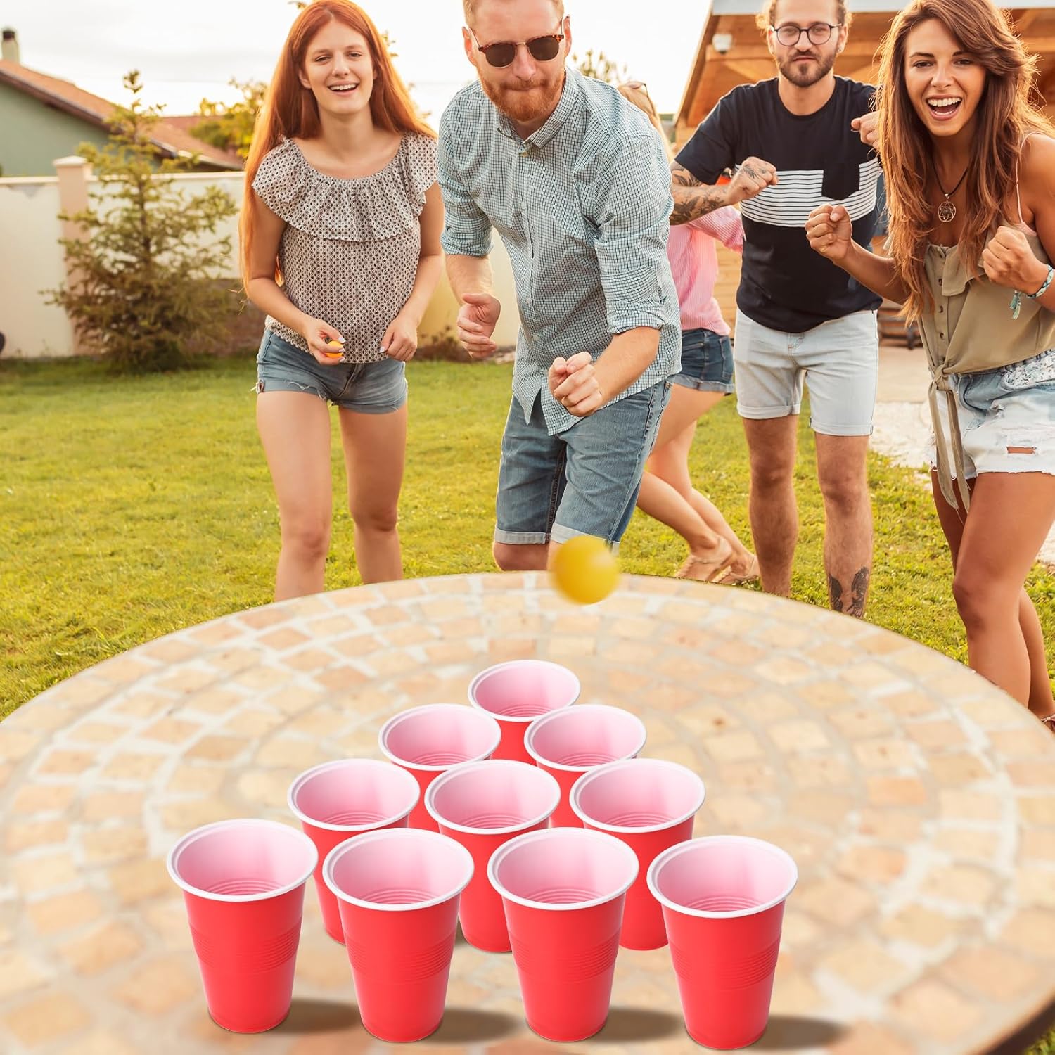 Set da gioco di tazze da ping  - Ping Pong Ball Set recensione e prezzo
