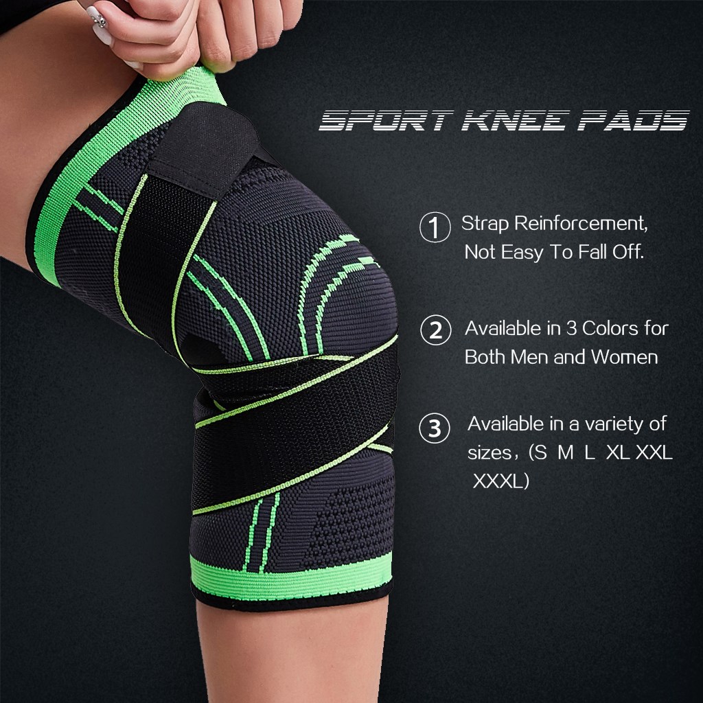 WOSWEIR 1PC ginocchiera sporti - Volleyball Knee Pad recensione e prezzo