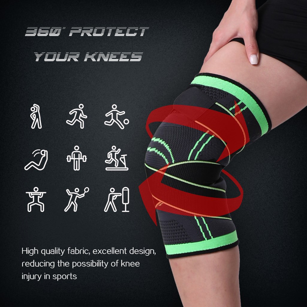 WOSWEIR 1PC ginocchiera sporti - Volleyball Knee Pad recensione e prezzo