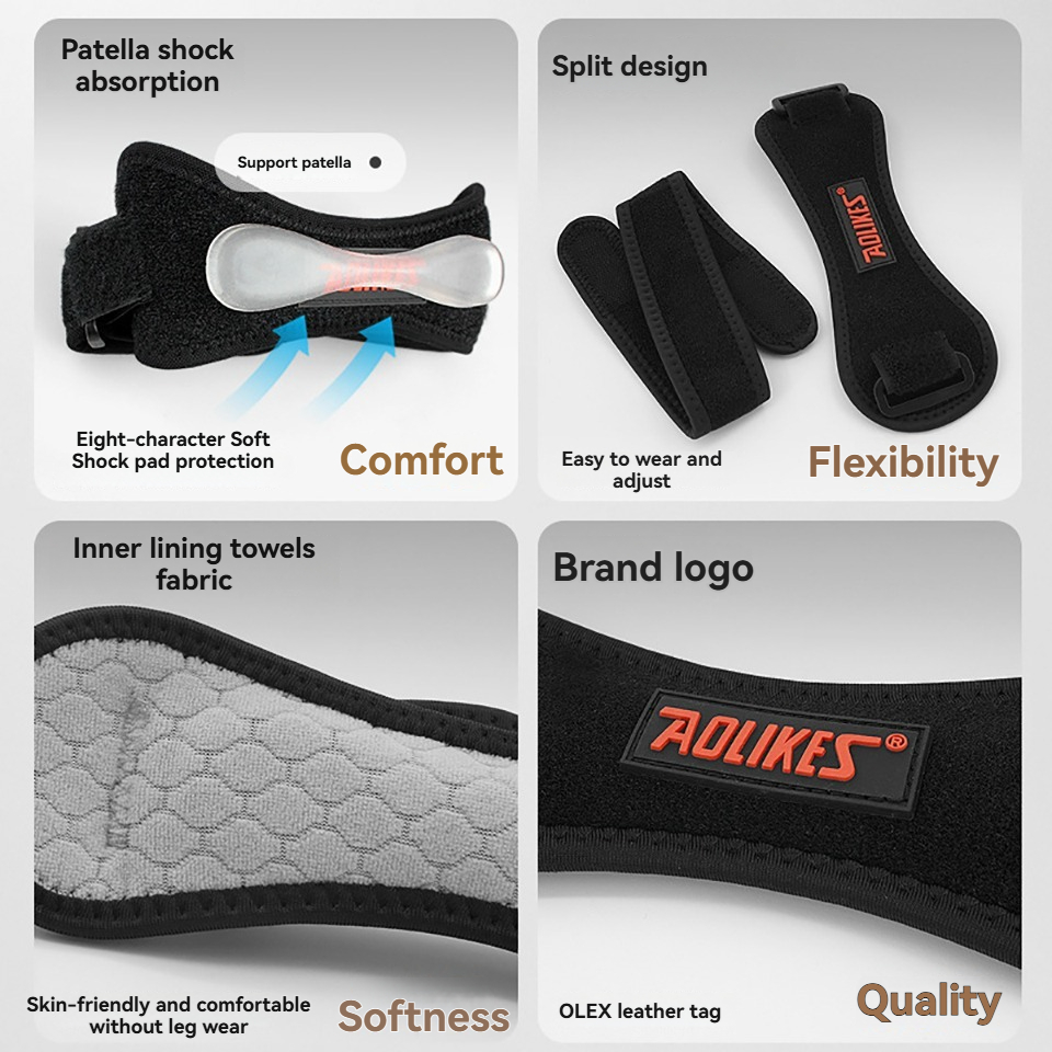 AOLIKES 1PCS Sport Patella Bra - Volleyball Knee Pad recensione e prezzo