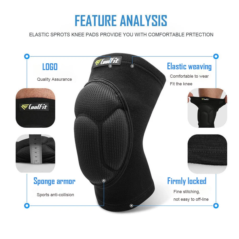 1 paio di ginocchiere protetti - Volleyball Knee Pad recensione e prezzo